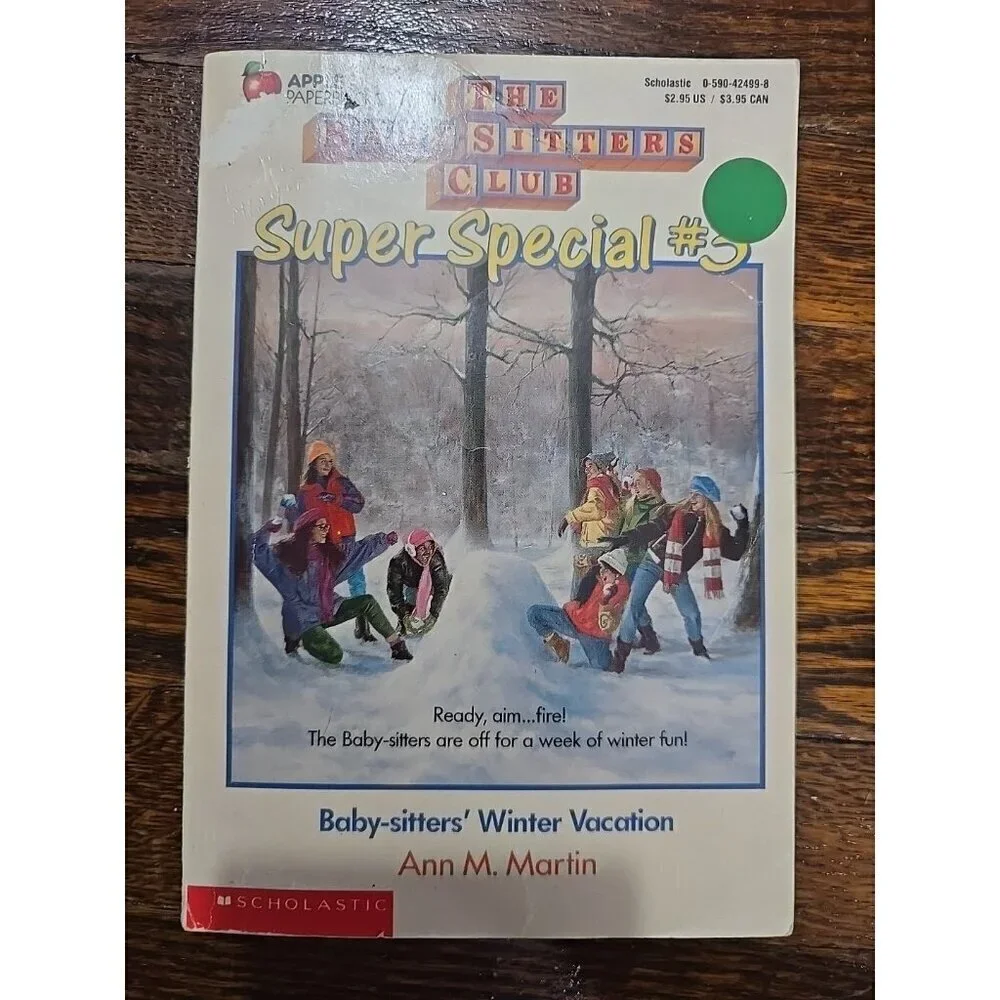 Baby-Sitters' Winter Vacation by Ann M. Martin Super Special #3 Vintage 80s